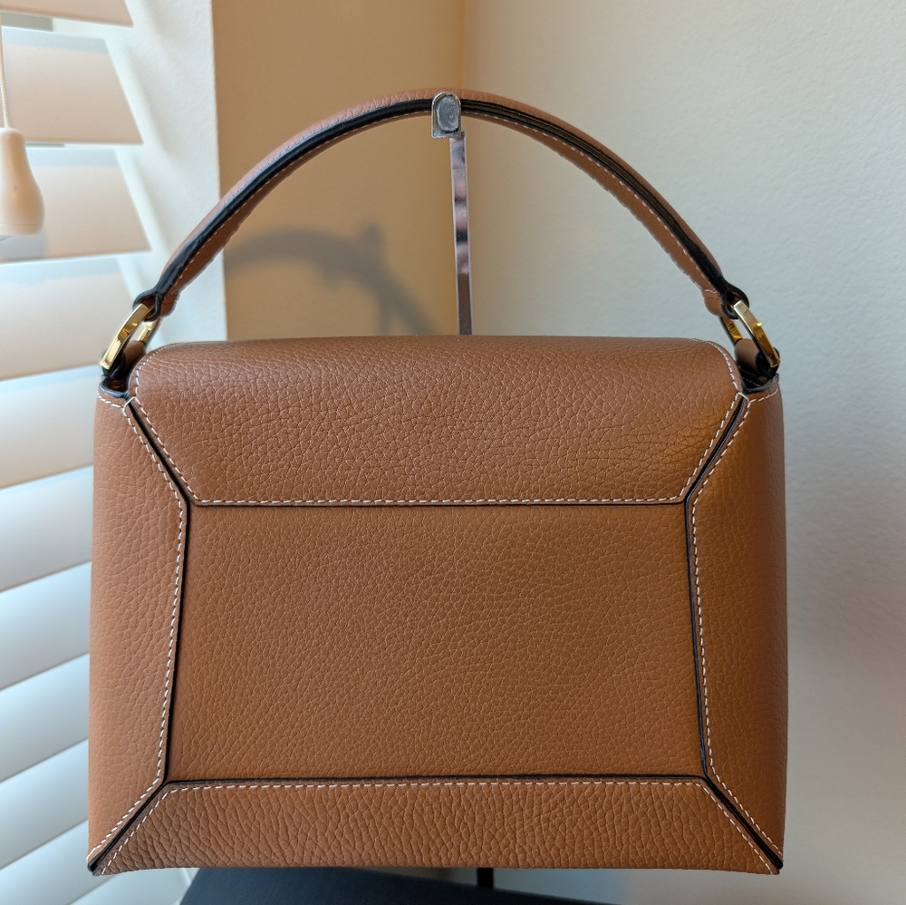 Strathberry Mosaic Top handle Grain tan Vanilla Stitch - Picture 5 of 14